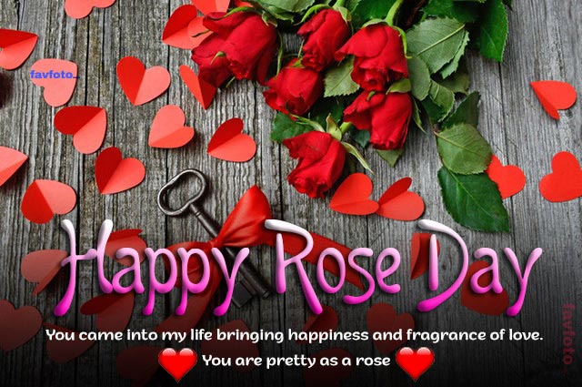 Valentine Week Days List & Wishes 2025 - 7th February to 14th February Days list 5 images for rose day