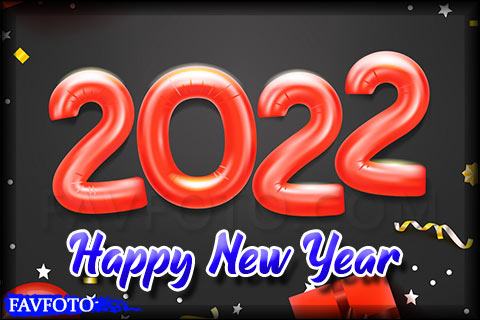 Happy New Year 2022 Card