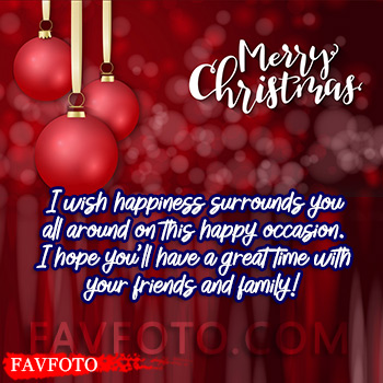 merry christmas wishes for friends and family
