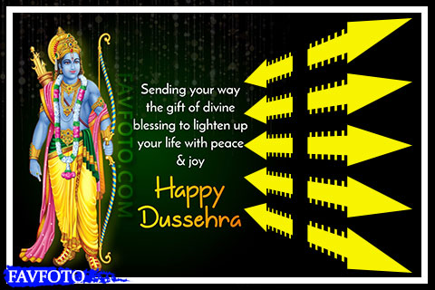 Dussehra Wishes in English Photo 