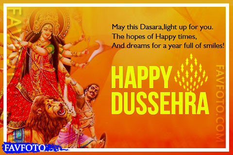 HAPPY DUSSEHRA Wishes Images 2022 - Dussehra Special Quotes and Status in Hindi, English 18 Dussehra and Durga Pooja Wishes in Hindi