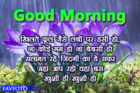 Good Morning Wishes in Hindi 